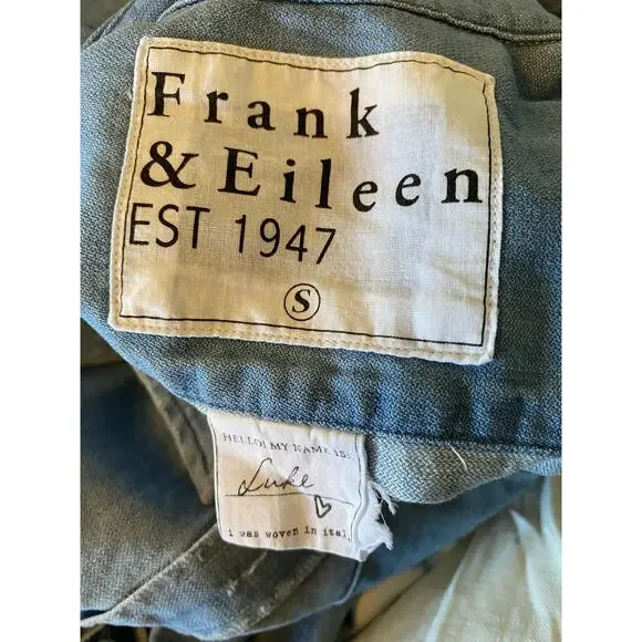 Frank & Eileen Luke Dip Dye Button Down Top